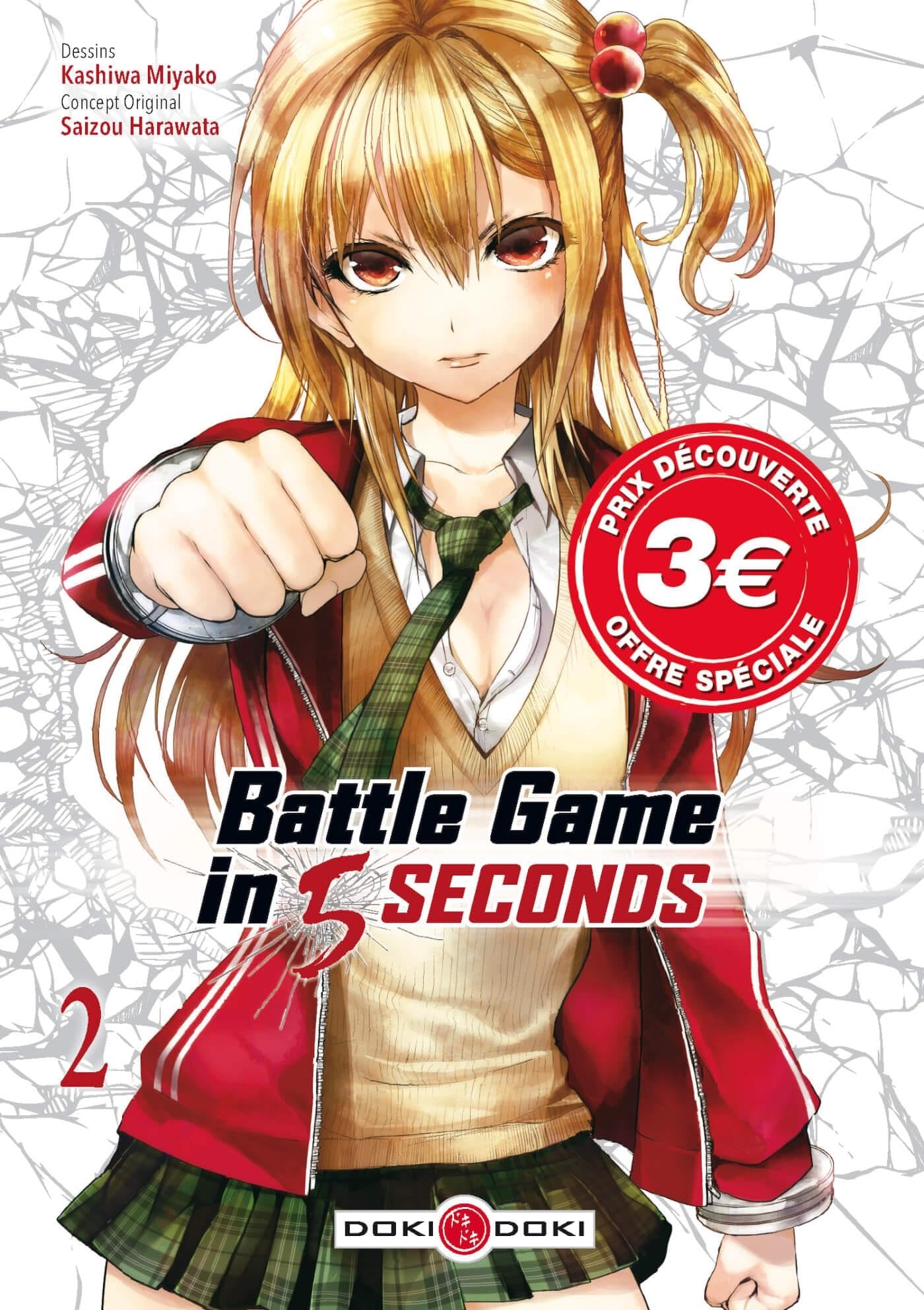 Battle Game in 5 Seconds - vol. 02 -prix découverte - édition limitée - Saizou Harawata - Bamboo Eds - broché - Manga