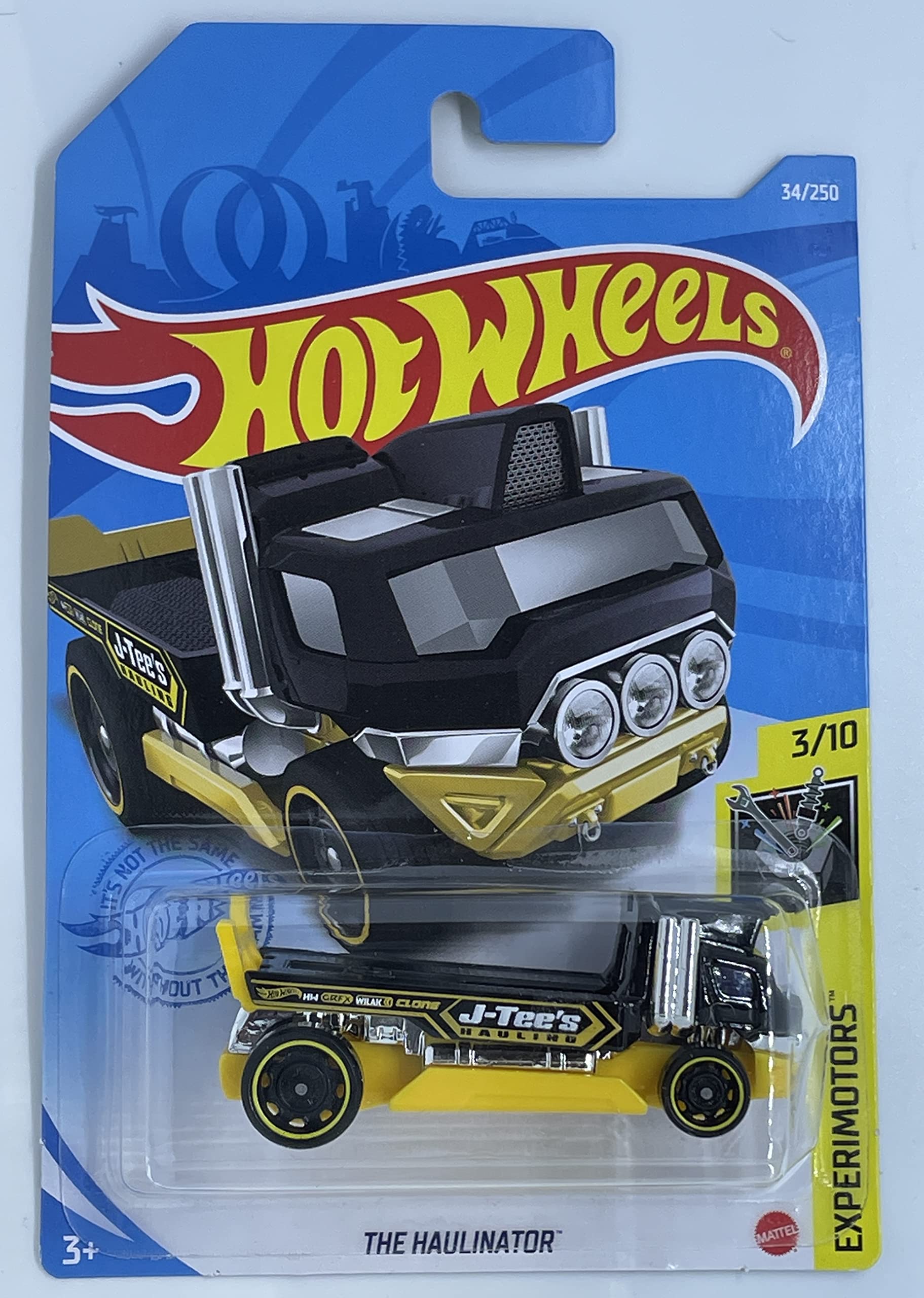 Hot Wheels - The Haulinator - Experimotors 3/10 [Black] #34/250