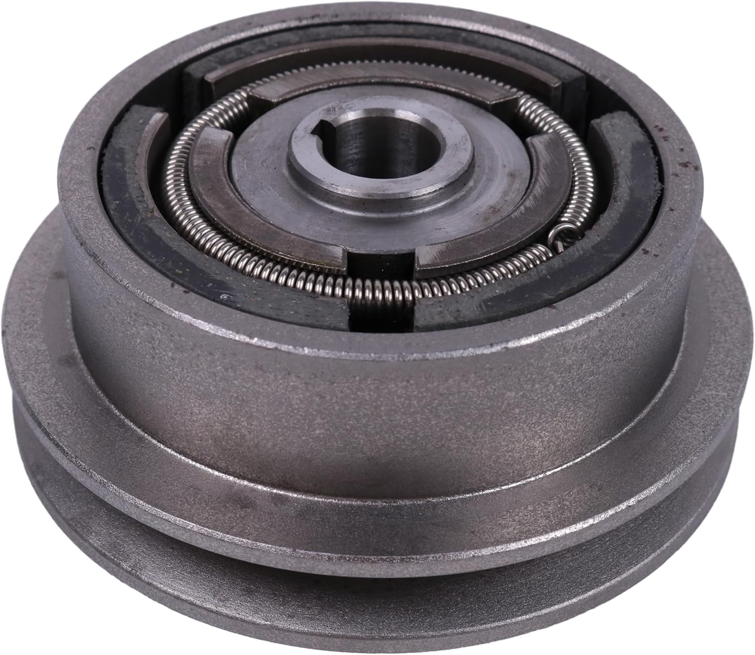 JEENDA Clutch 5" Single Pulley 1/2” V-Belt 3/4" Bore Compatible with Wacker VP1340 VP1350 VP1750 Plate Compactors for Honda GX160 or GX200 Engine Shafts