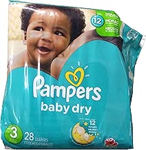 Pampers Baby Dry Diapers, Size 3, 28 Count - coolthings.us