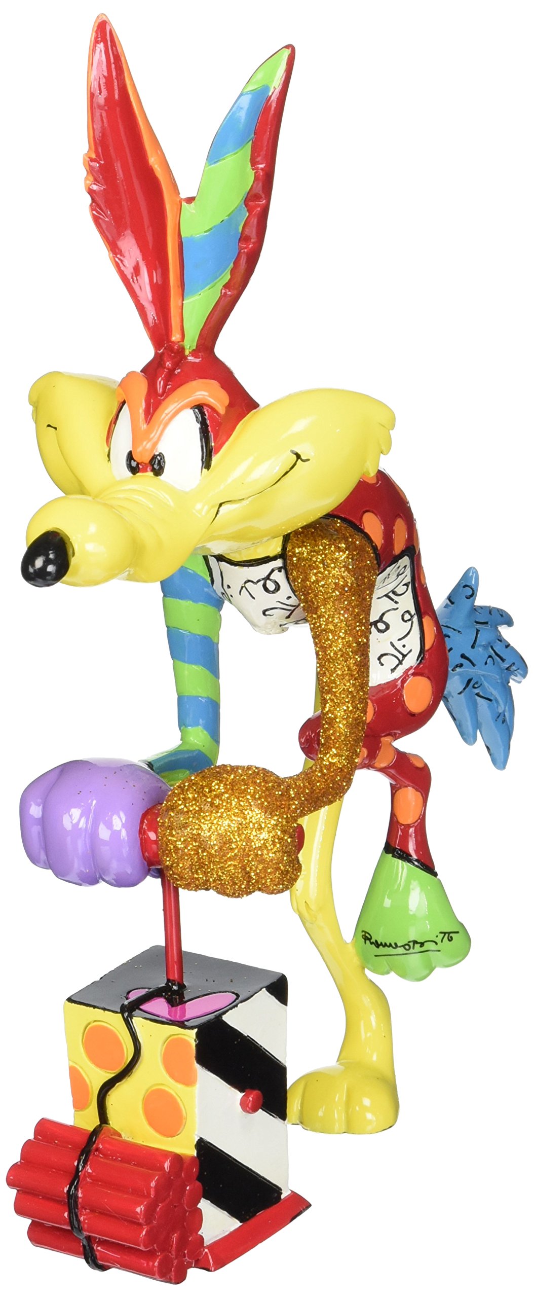 Figurine Coyote Roadrunner Looney Tunes, Démons Et Merveilles