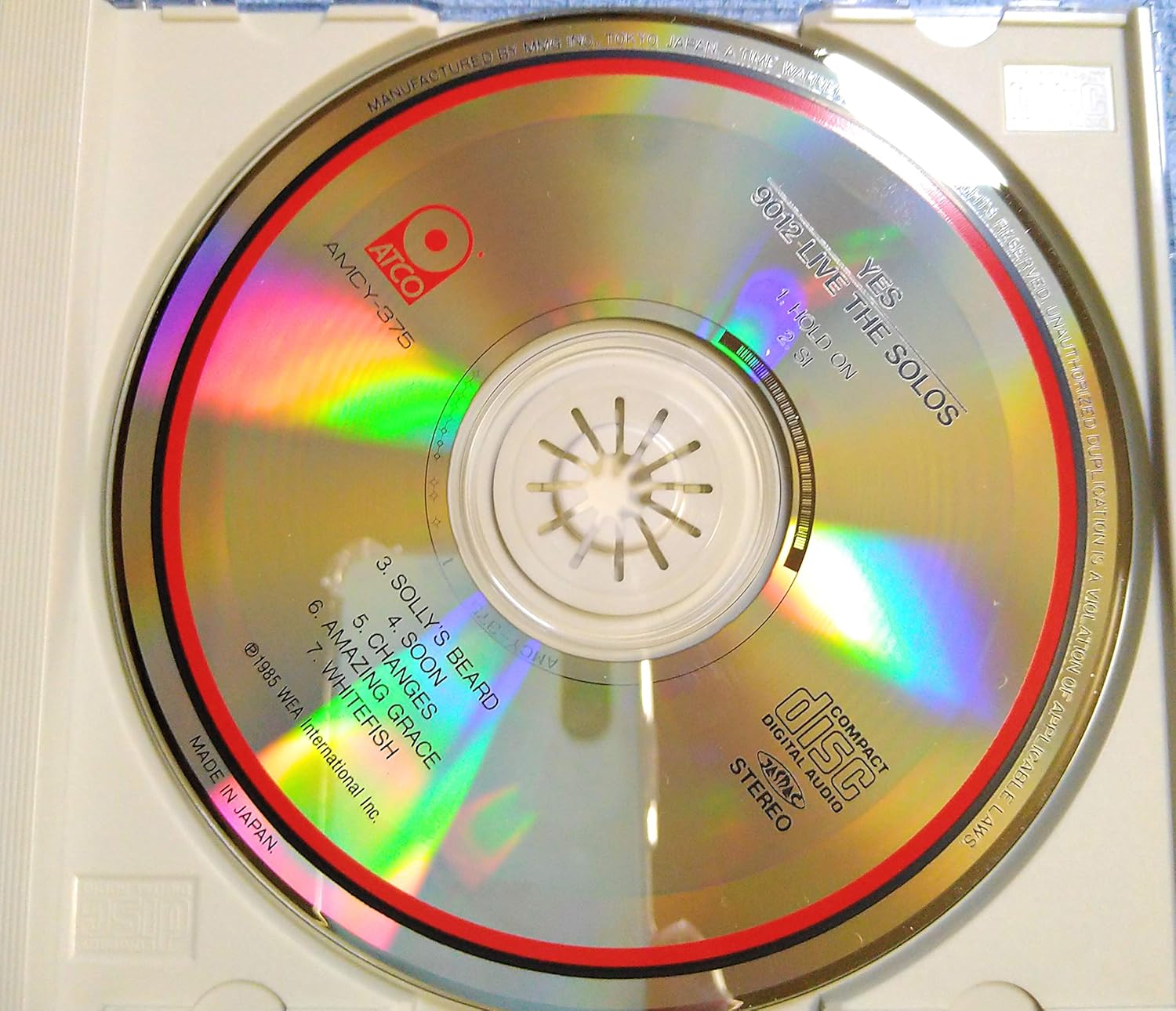 Yes • 9012Live • The Solos •