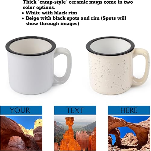 Miniatura 4 de Taza de café personalizada con fotos, imágenes y texto (collage de 3), blanco, negro, COFMUGWH11