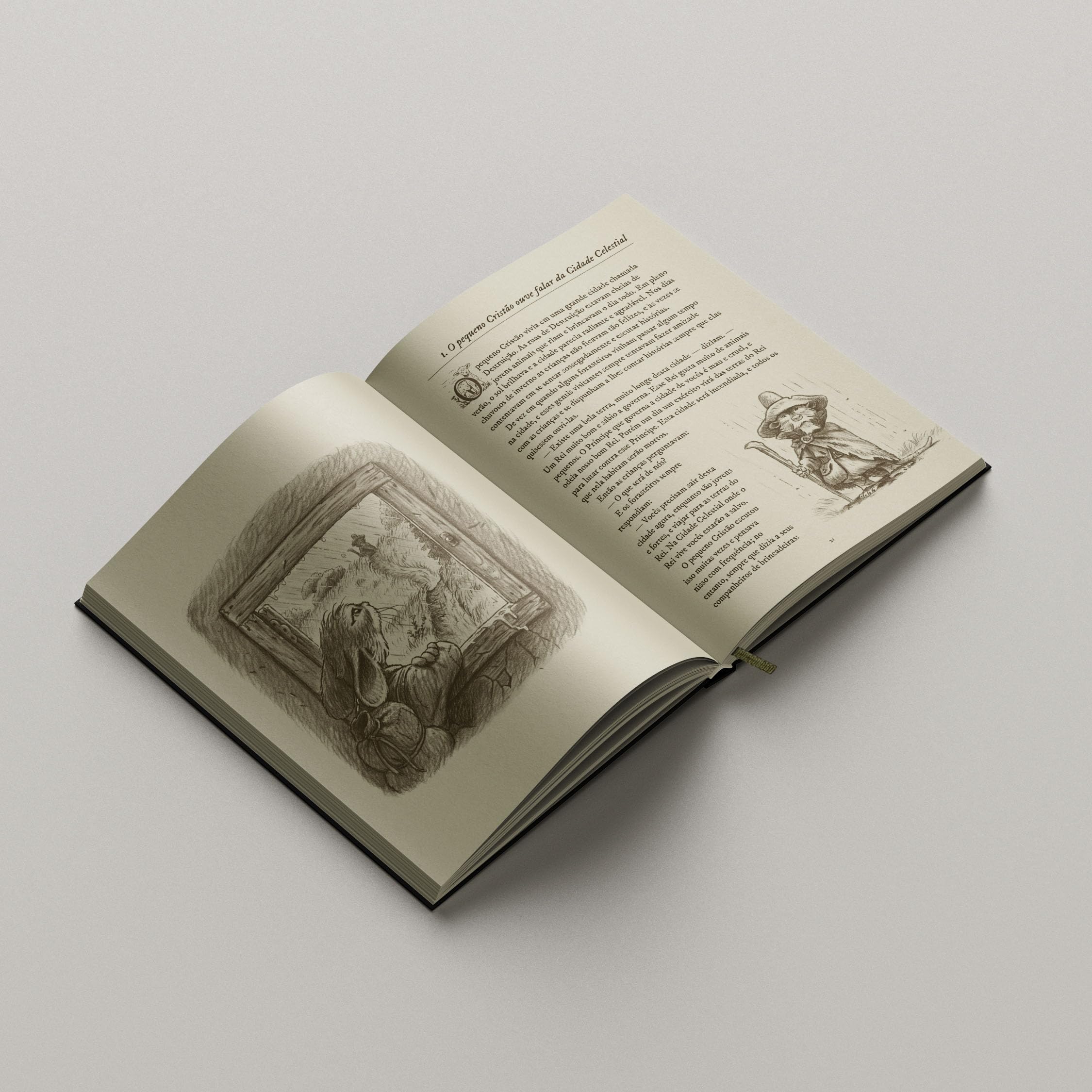 O pequeno peregrino ilustrado