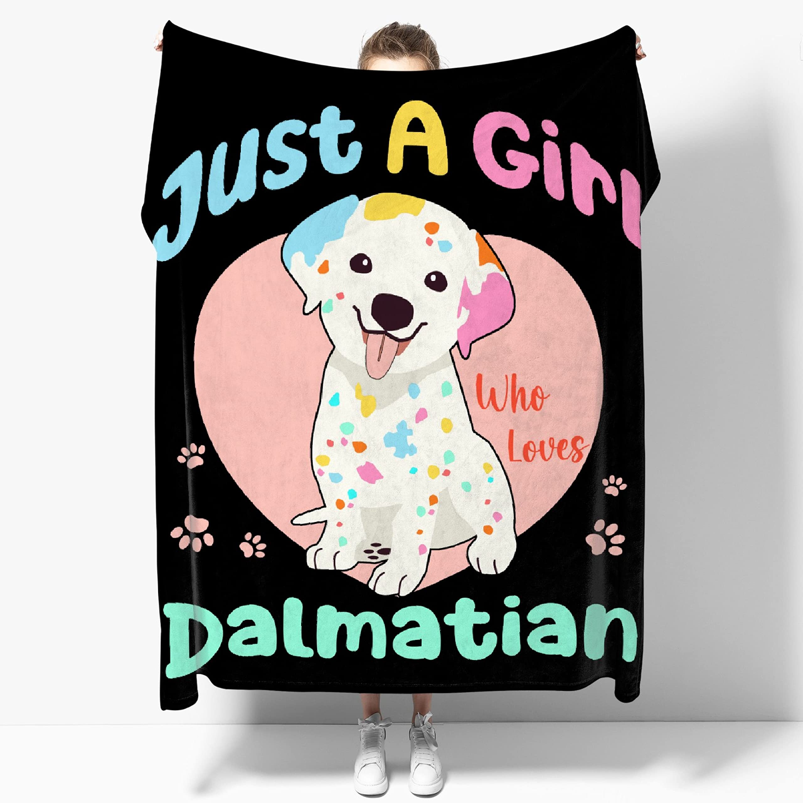 Audumbara Dalmatian Printed Blanket