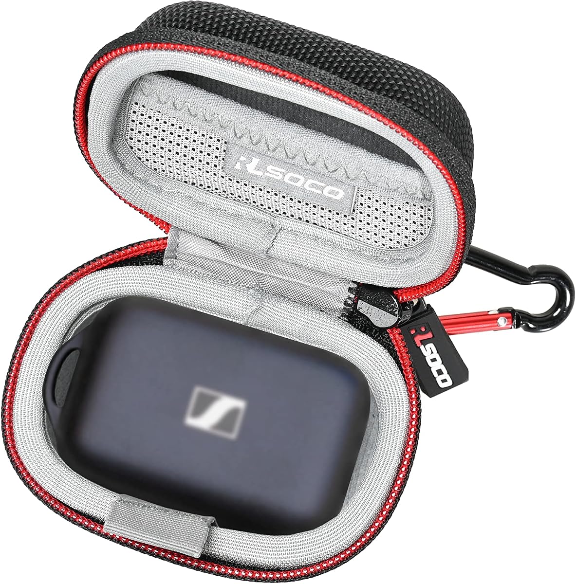 RLSOCO Estuche de transporte para auriculares inalámbricos Sennheiser Consumer Audio Sport True - Auriculares intrauditivos Bluetooth (solo estuche)
