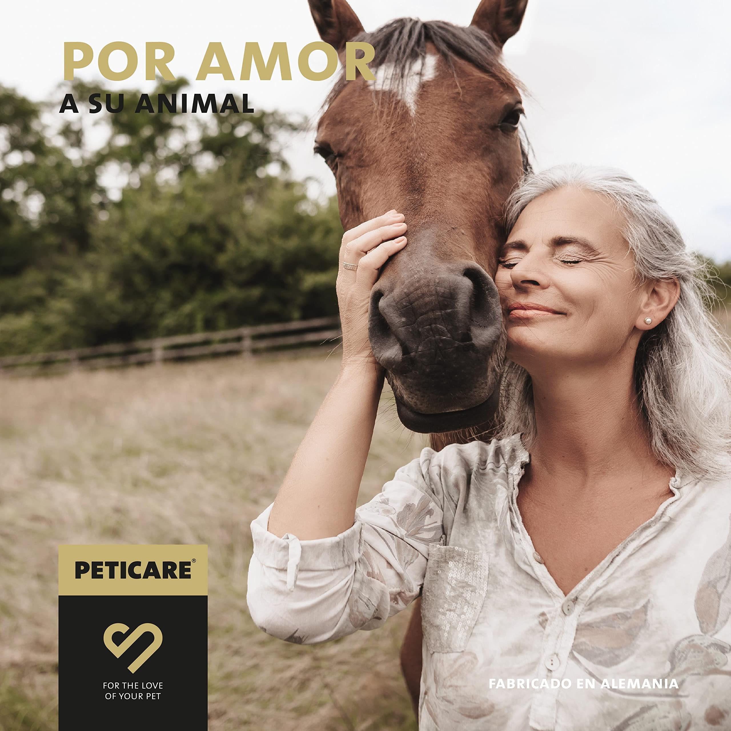 Peticare Cuidado Especial para Caballos | Apoyo en Piel Sensible y Zonas afectadas por roce Estival | Fórmula calmante | Tecnología PRS® de liberación Prolongada | petHorse Health 2000