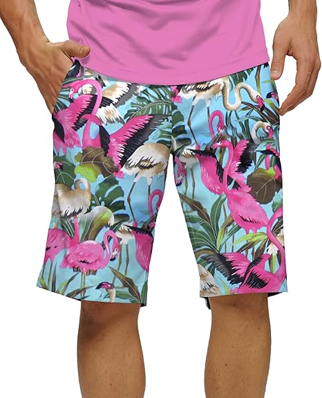 Loudmouth flamingo shorts Clearance