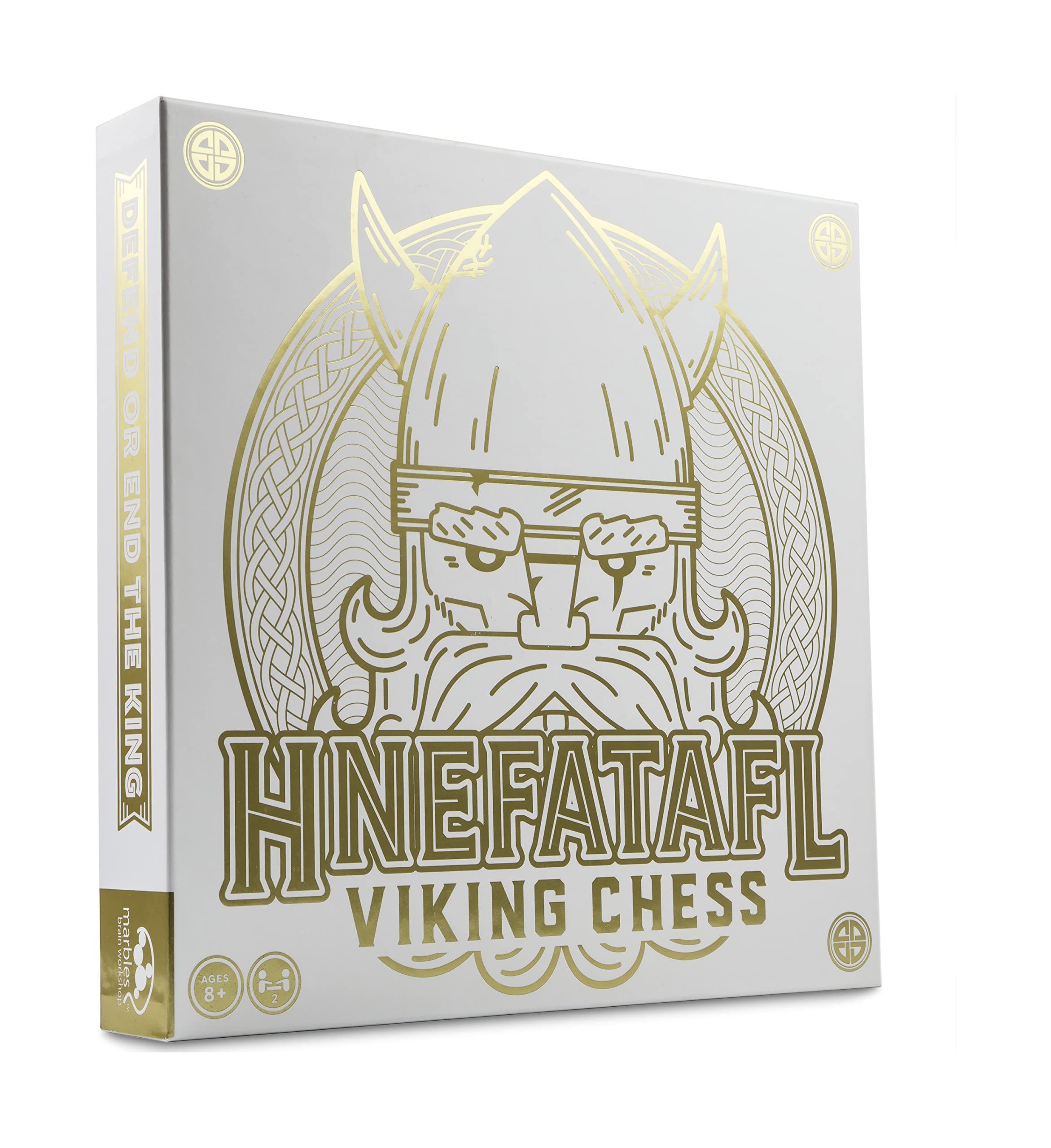 Hnefatafl, gioco di strategia per due giocatori con tavolo da gioco in legno, per bambini e adulti