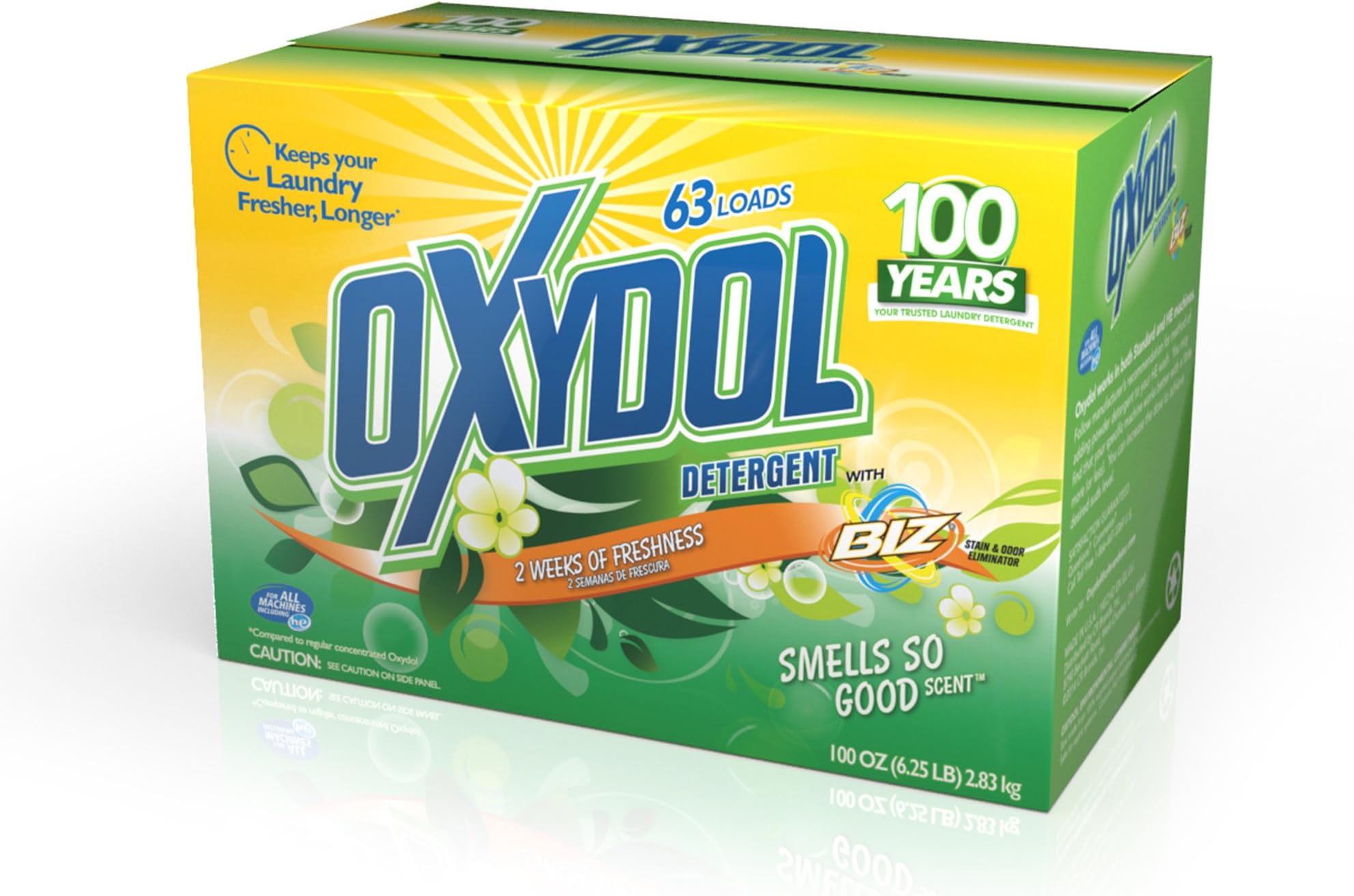 Oxydol Laundry Detergent - Smells So Good Scent (4 count, 100 oz.)