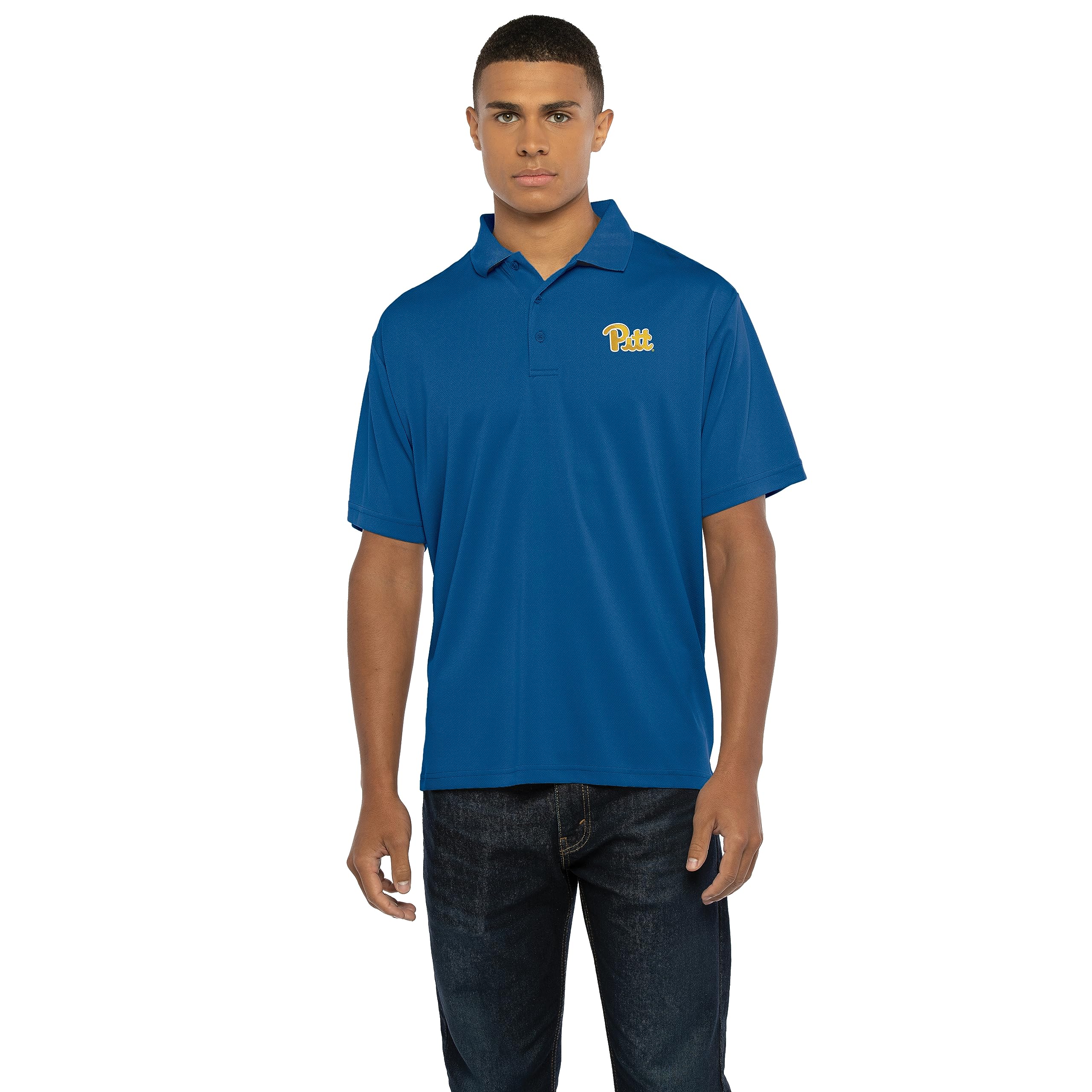 Vantage Apparel Men's Collegiate Polyester Mesh Team Icon Polo