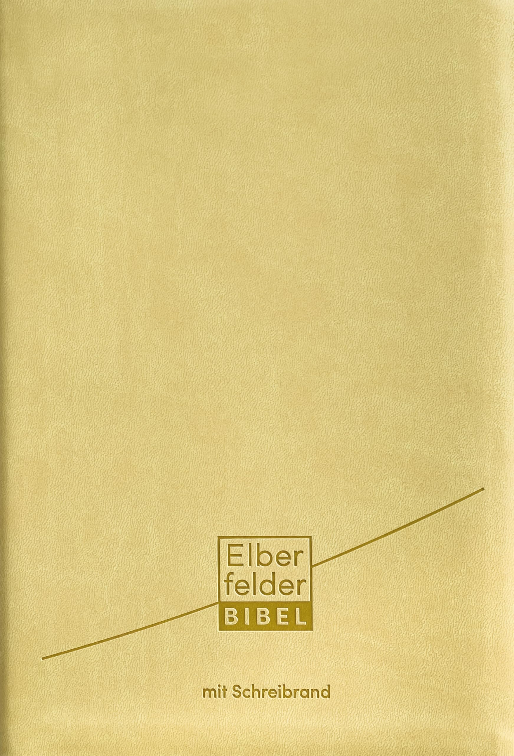 Elberfelder Bibel - mit Schreibrand, Kunstleder