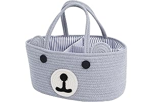Bear Diaper Caddy Organizer: Your Ultimate Baby Nursery Organizer