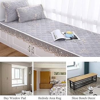 マットレス　出窓マット 45cm*230cm*8cm カバー取り外し可能　未使用 Amazon｜出窓マット、室内ぬいぐるみ窓用シートクッション、窓枠