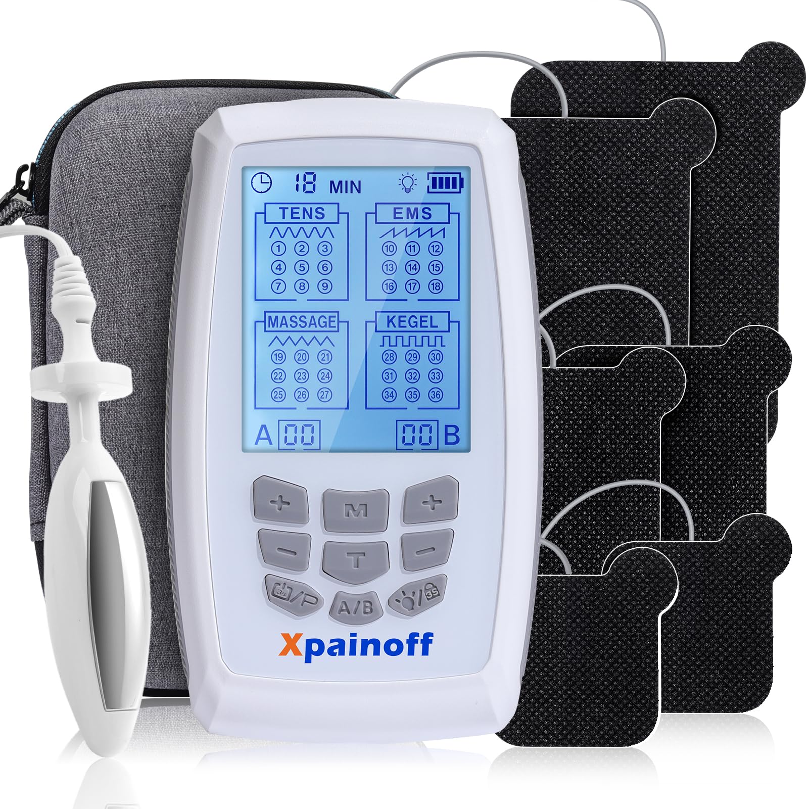 Amazon.com: Xpainoff TENS Unit & EMS Pelvic Floor Muscle Exercise
