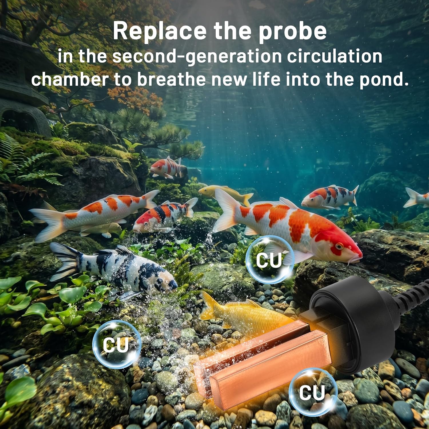 G2 IonGen Replacement Probe#G2 91028,Black/Copper–Replacement Probe for 2nd Generation Flow Chamber
