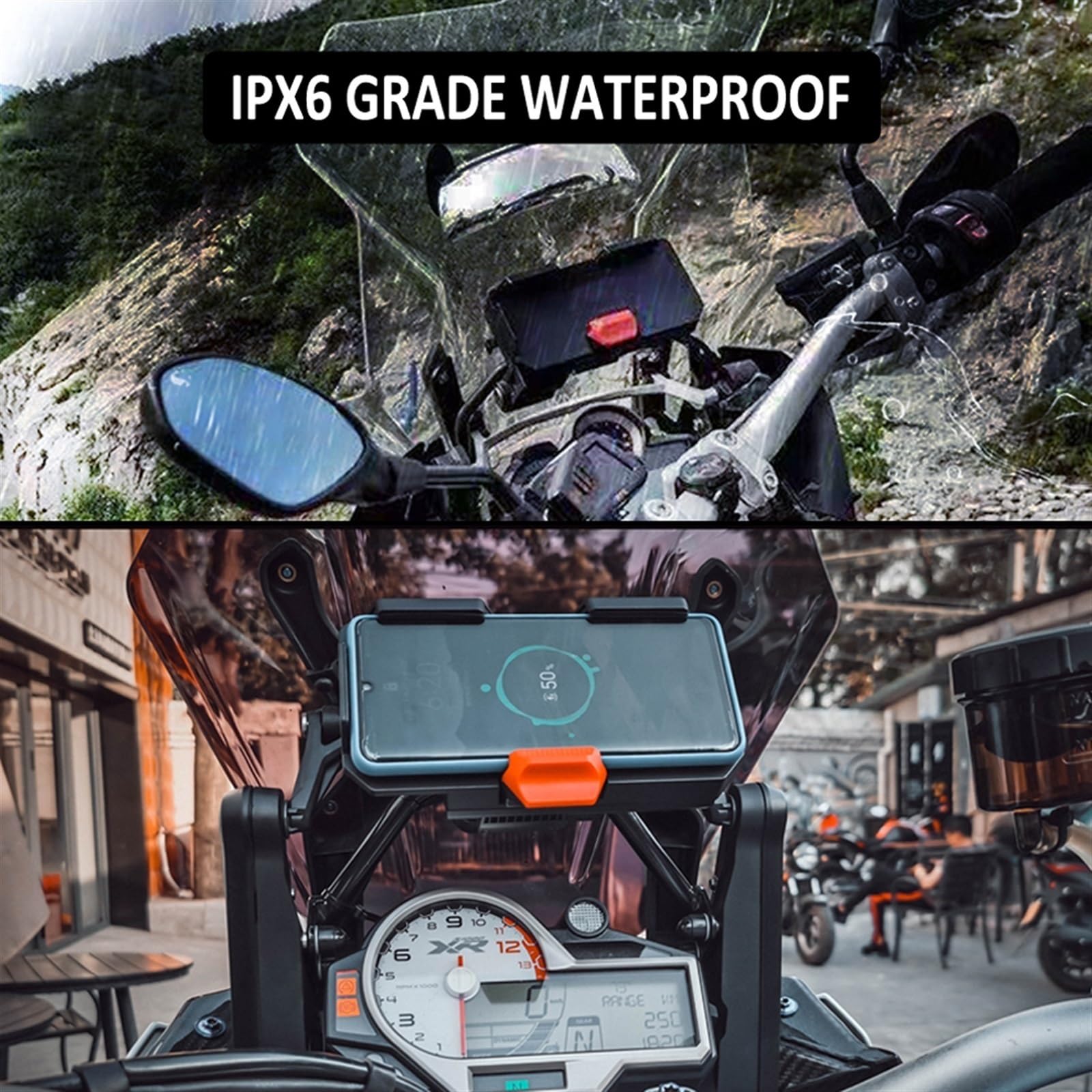 Support de Navigation de pièces de Moto, Support de Charge