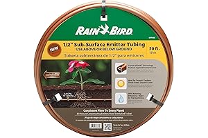 Rainbird Drip Line with Self-Cleaning Filter for Hassle-Free Irrigation