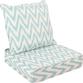 WOTU Outdoor Cushions for Patio, Outdoor Cushions for Patio Furniture 24x24 x5 Outdoor Chair Deep Seat Cushion,Lawn Chair ...
