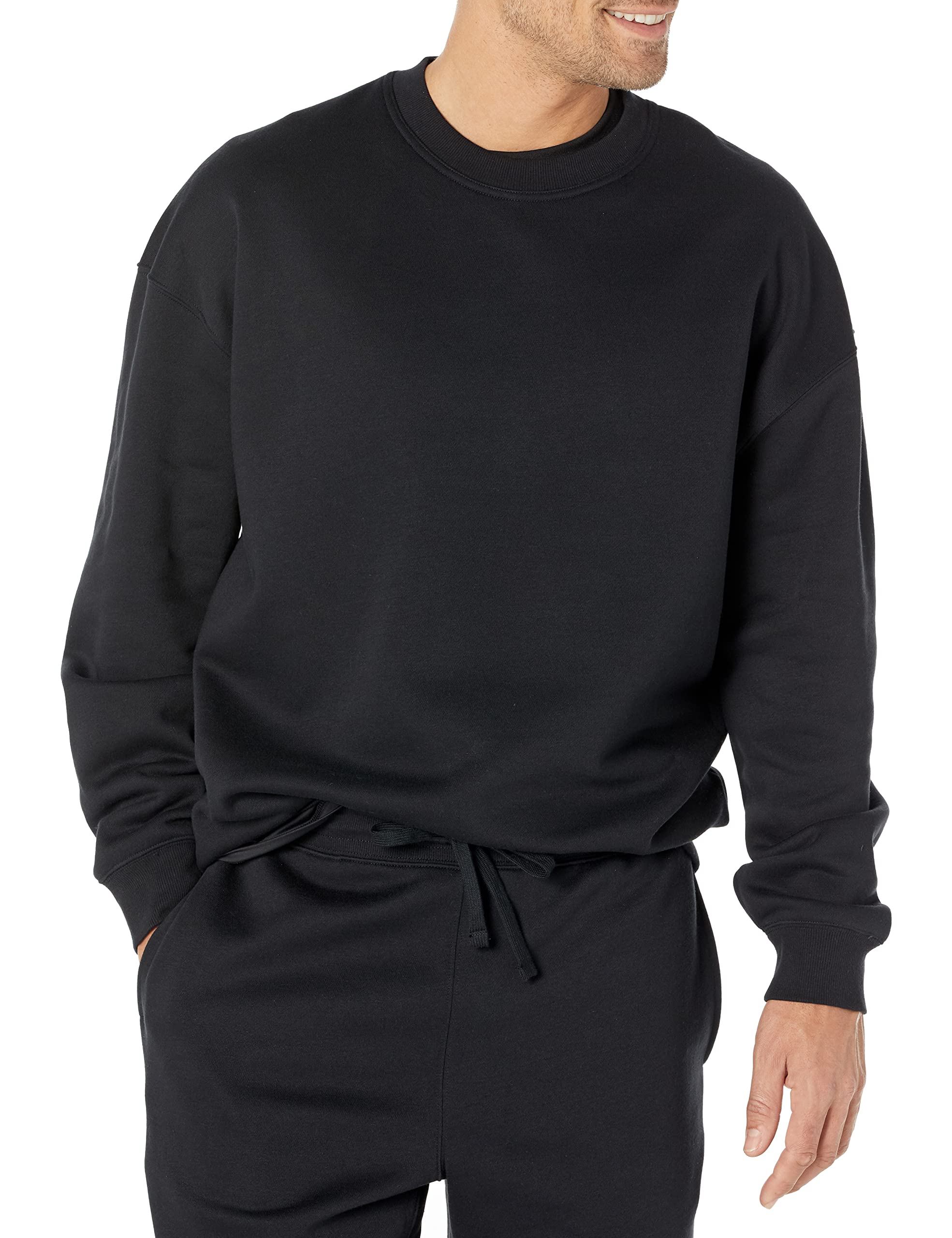 Men's Oversized-Fit Crewneck Sweatshirt (Available in Big & Tall)