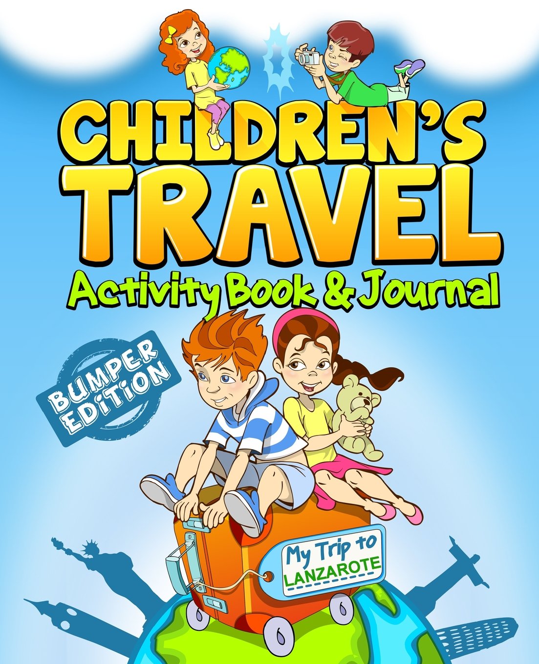 Children's Travel Activity Book & Journal: My Trip to Lanzarote
