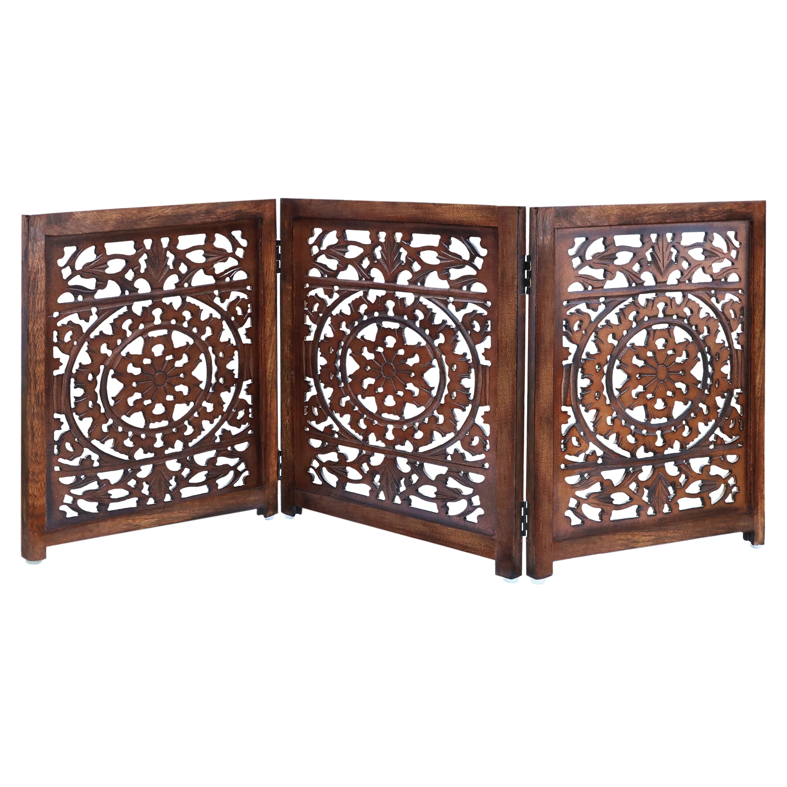 Wooden Foldable Pet Dog Safety Gate - 3 Panel 20