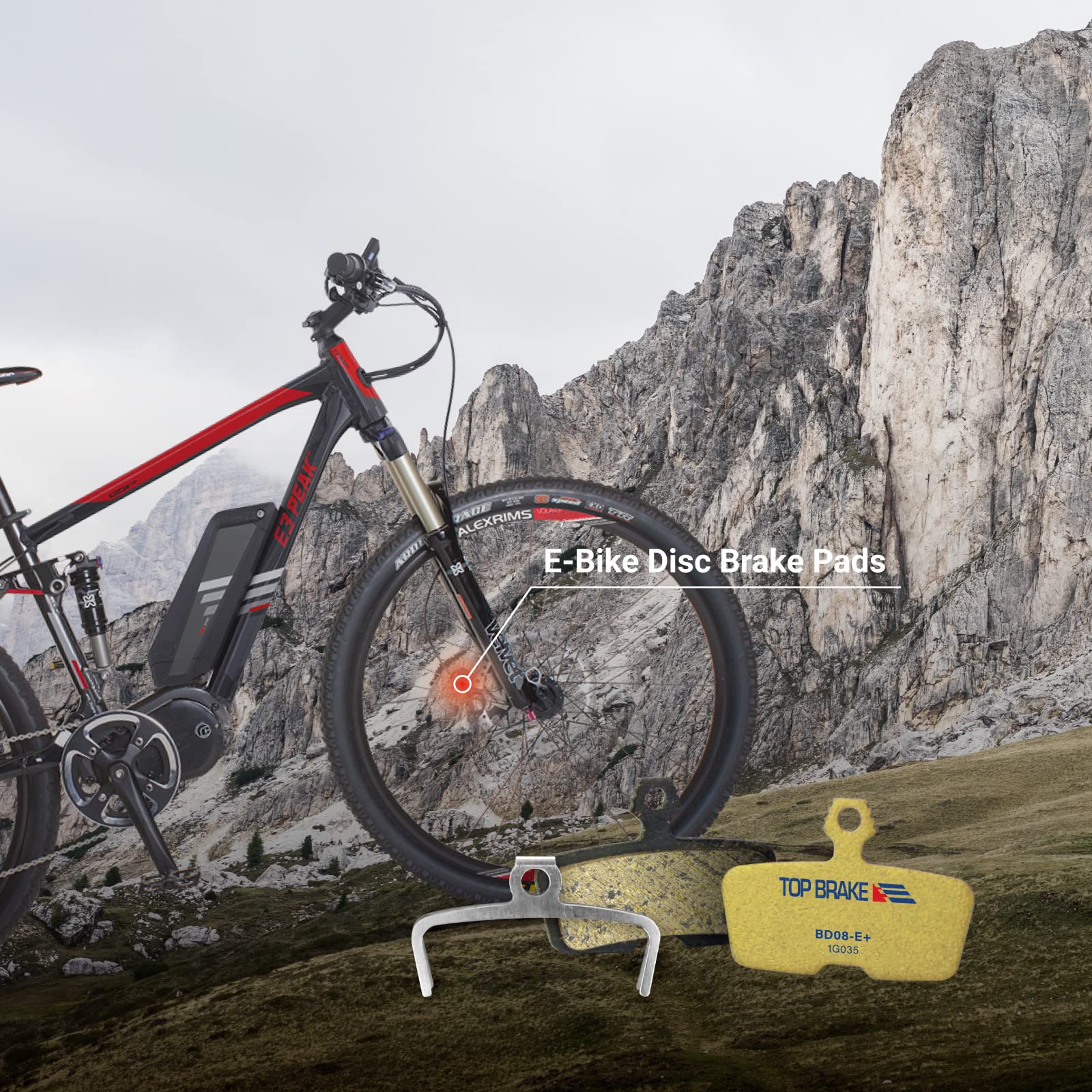 Plaquettes De Frein SRAM AVID Code R/Guide RE - Céramique - Pour VTT, Descente, E-Bike - Paire