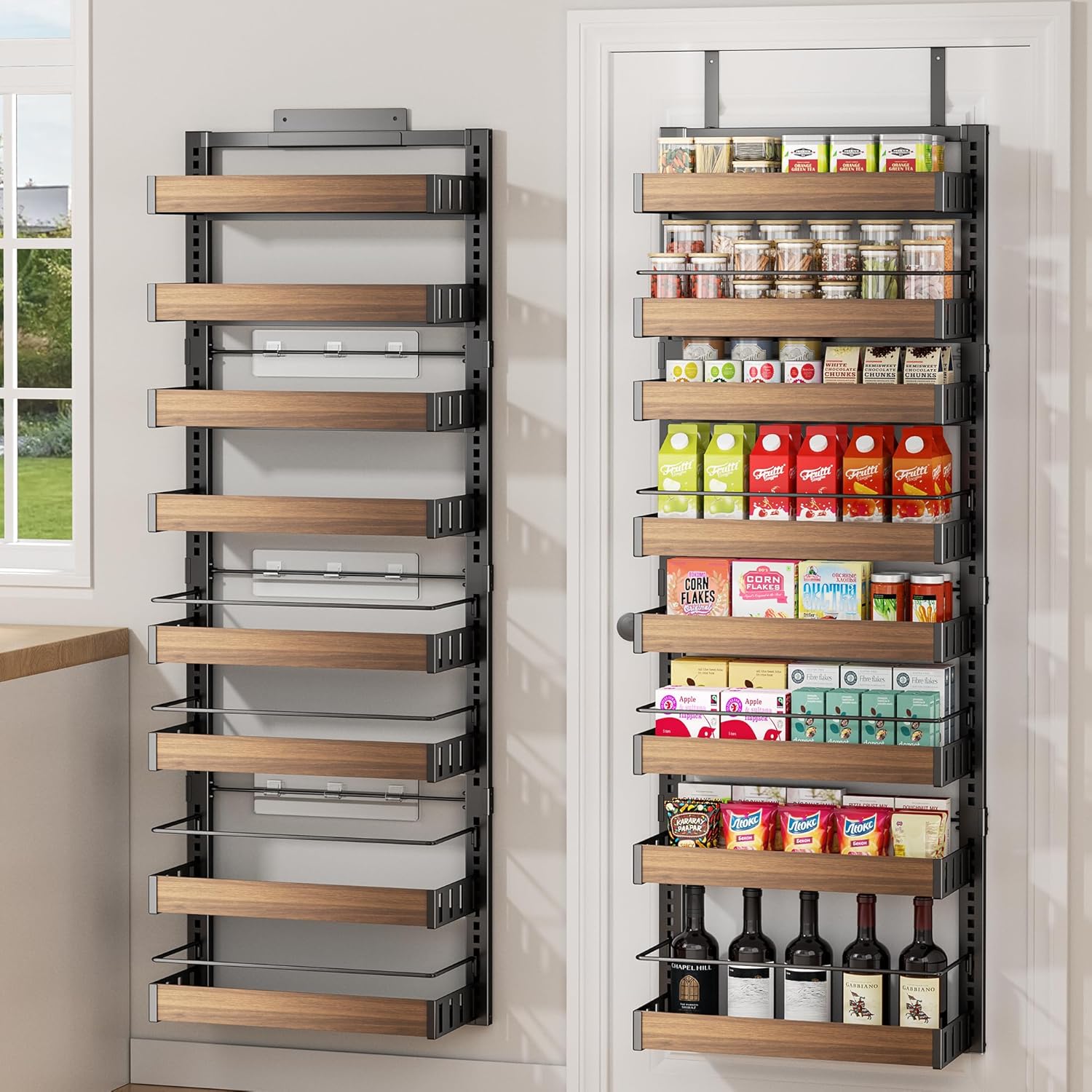 POKIPO 8 Tier Over The Door Pantry Organizer