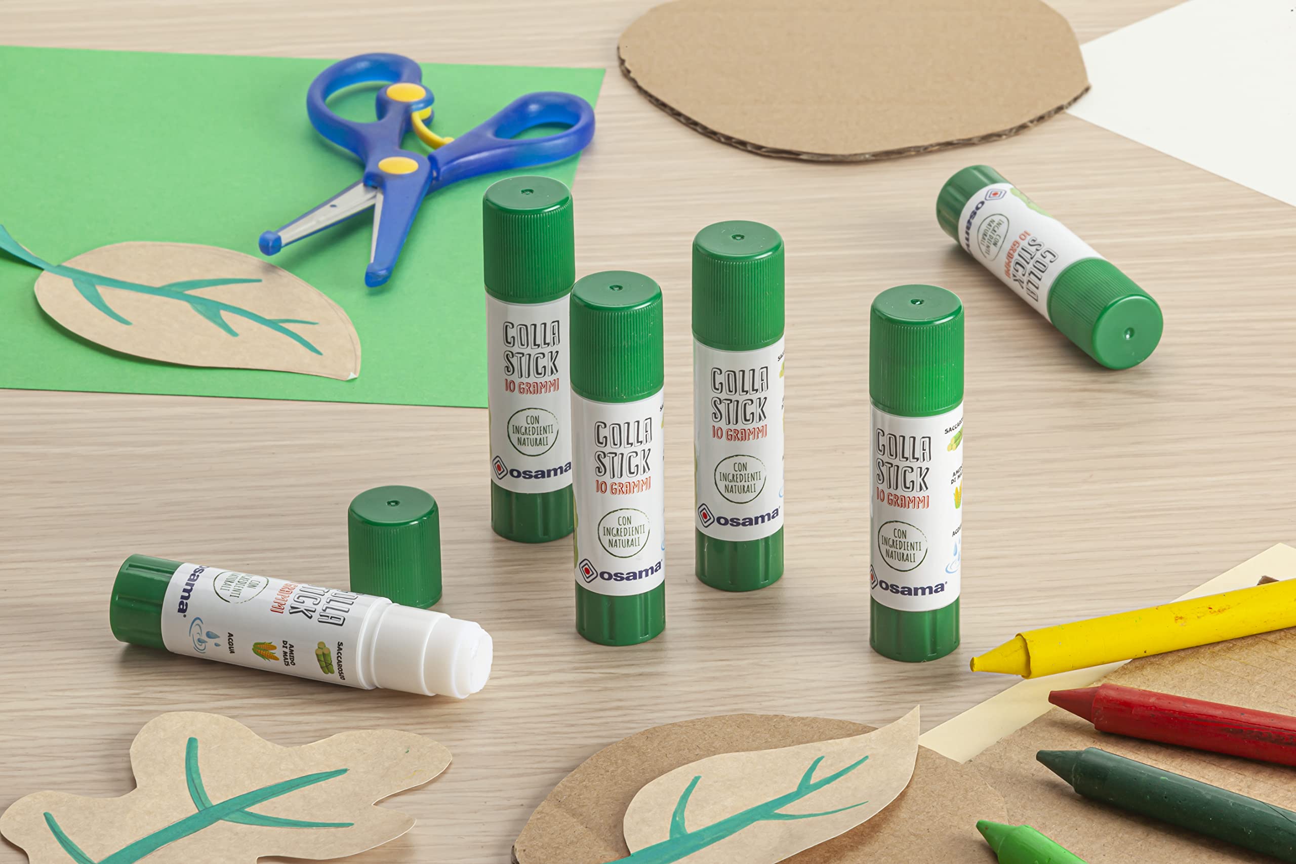 Djeco Set di Multi Attività Animali - Collage + Disegno + Mosaico unisex ( bambini