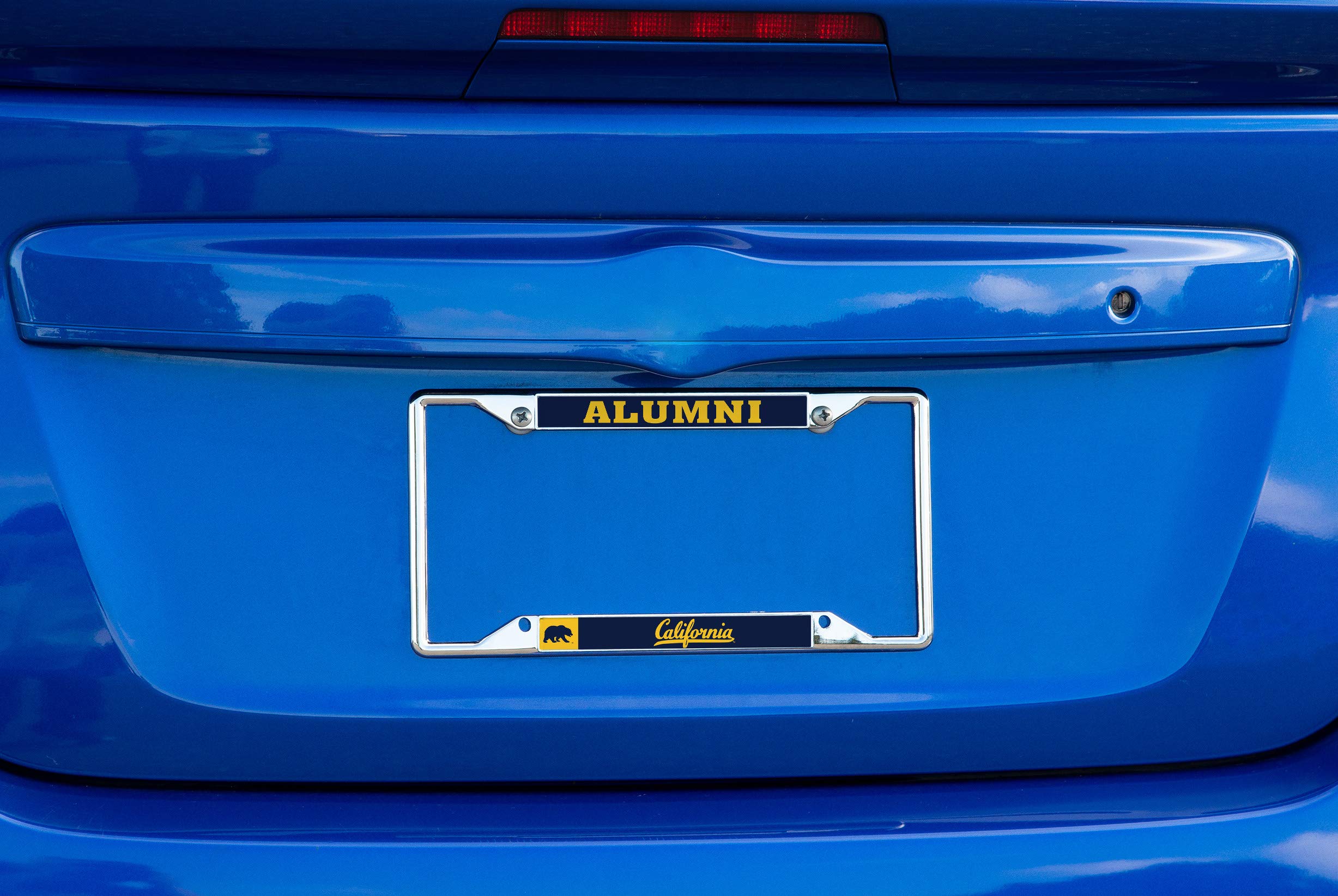 Desert Cactus University of California Berkeley Golden Bears Metal License Plate Frame for Front or Back of Car Officially Licensed (Alumni)