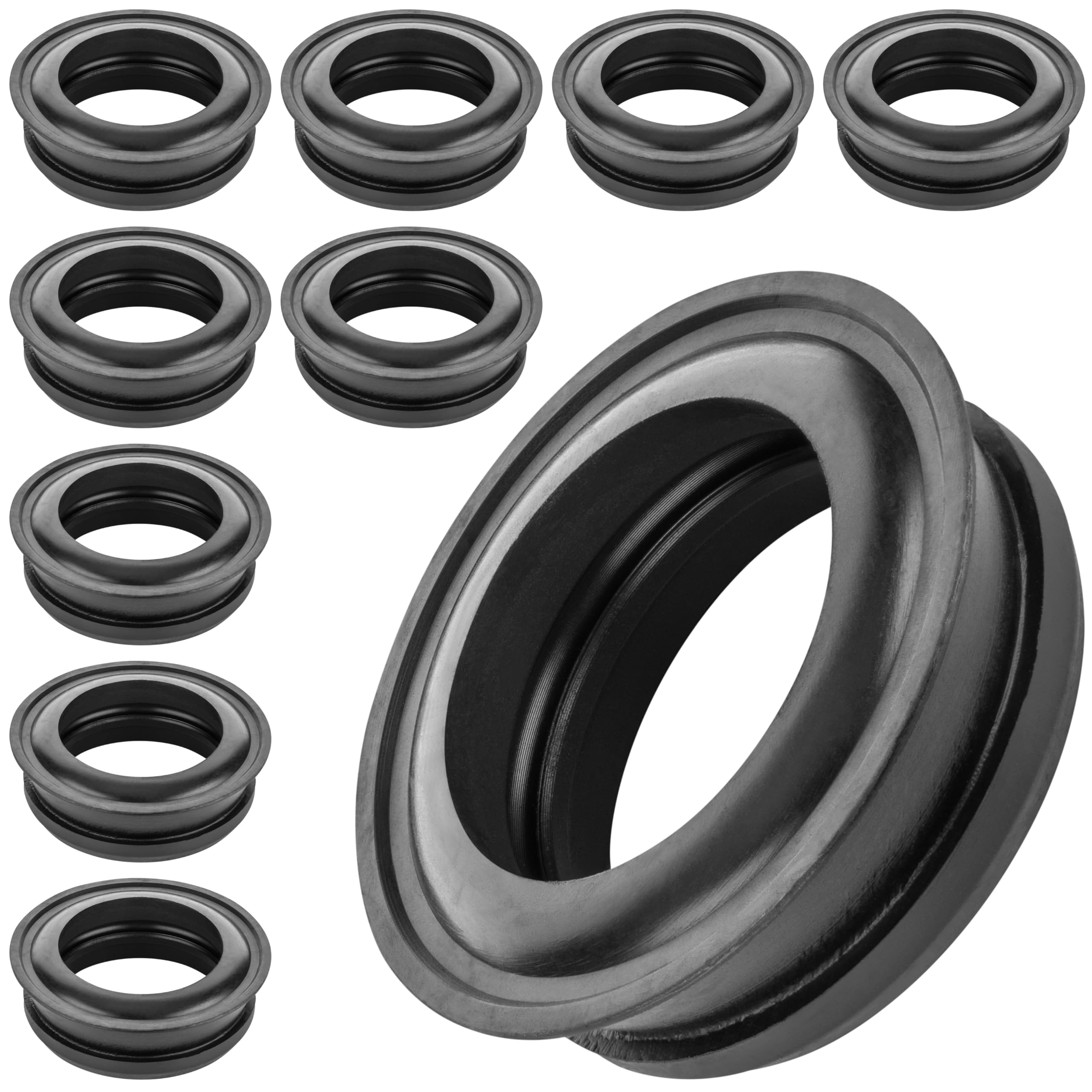 Poppstar 10x Wasser-Dichtung für Klauenkupplung (Ersatzdichtung, NBR Dichtung für Schnellkupplung)