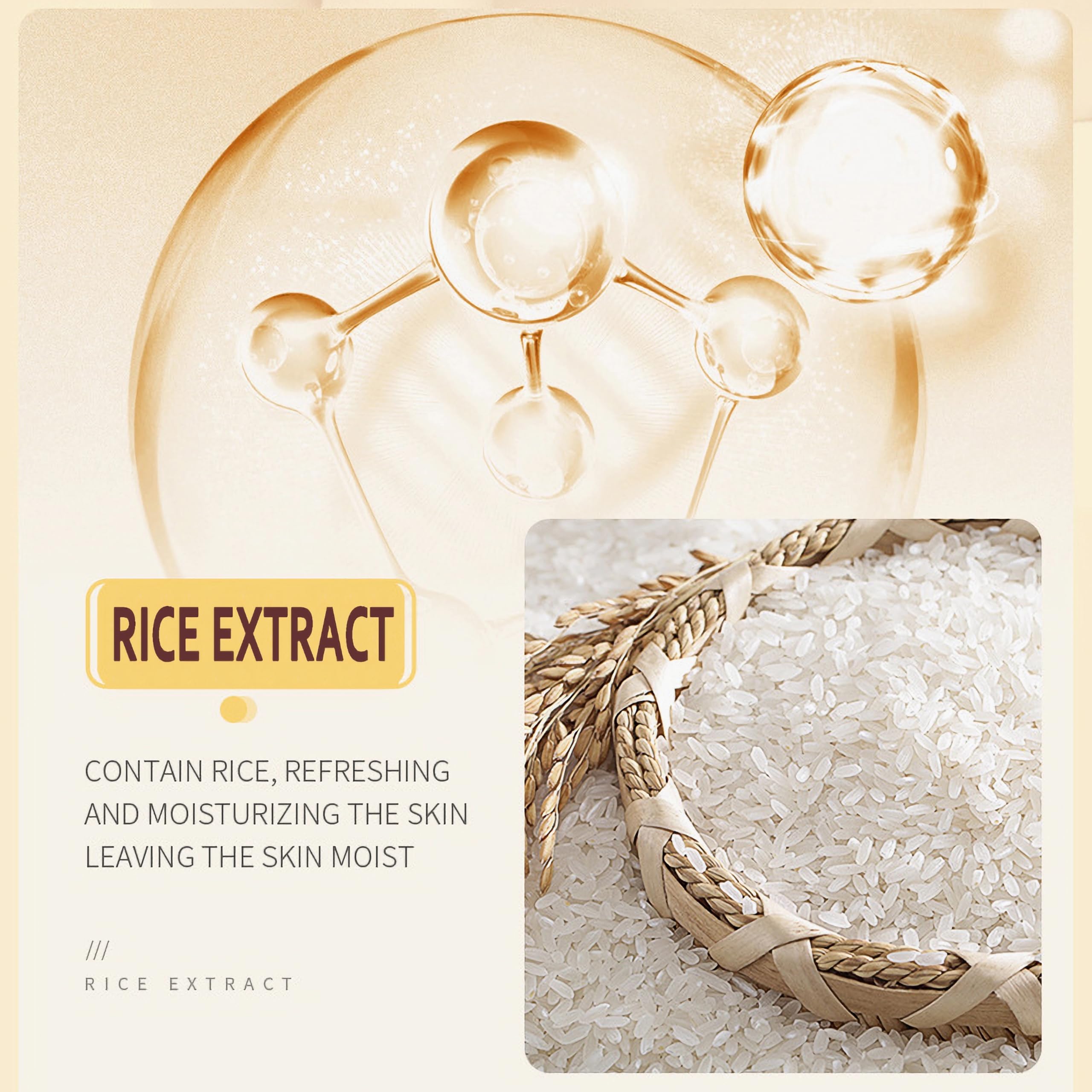 6PCS Skincare Gifts for Teenage Girls, Rice Raw Pulp Skin Care Sets & Kits - Image 2