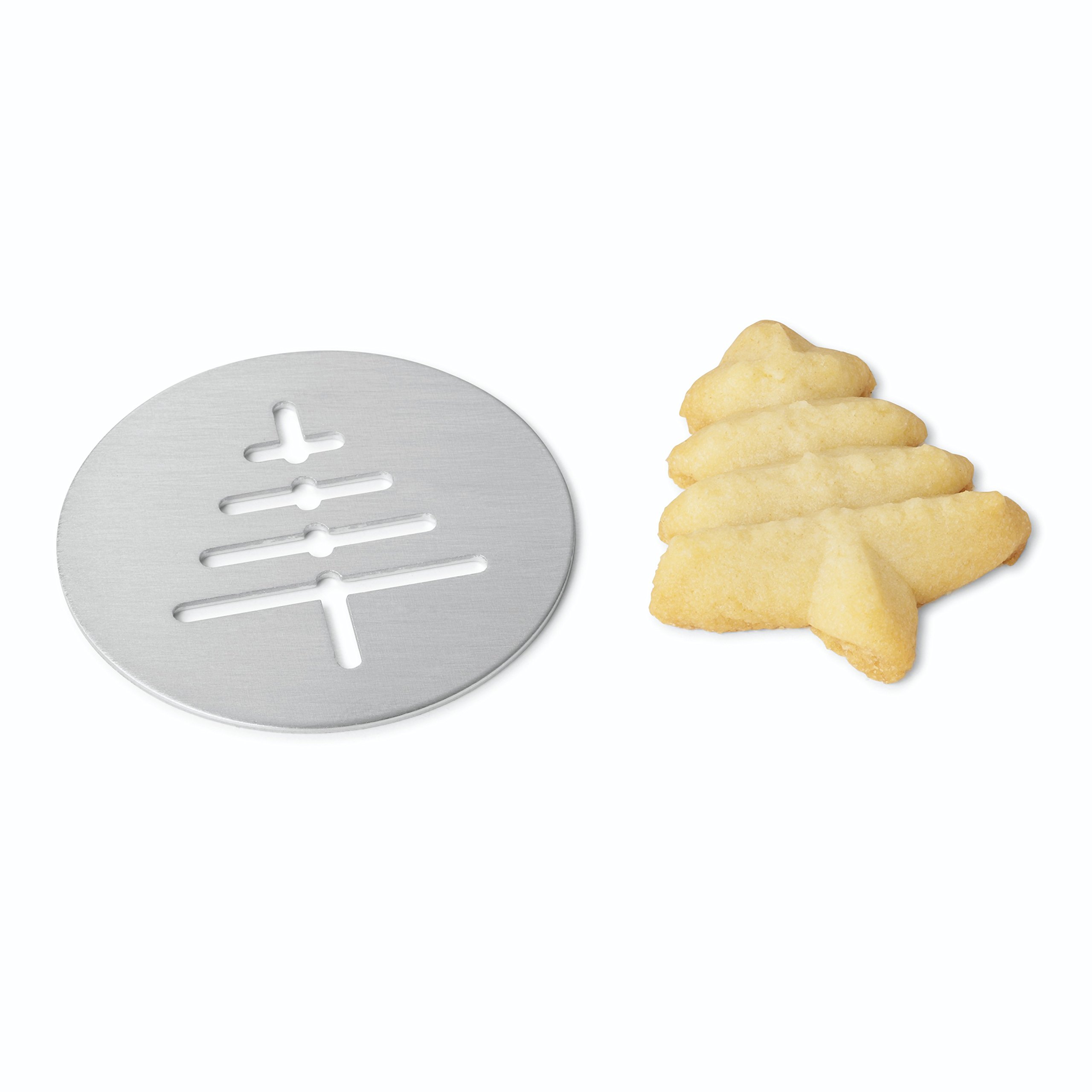 Kuhn Rikon – 2461 CLB, Pistolet pour la décoration de gâteaux et Biscuits, INCL. 14 Cotons, Douilles et étui
