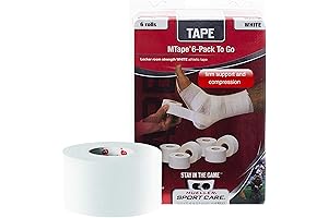 Mueller Sports Medicine MTape Rolls to Go: The Ideal Athletic Tape for Superior Support