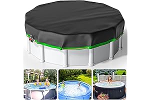 24' Round Pool Cover: Shield Your Pool from Elements, Stay Pristine