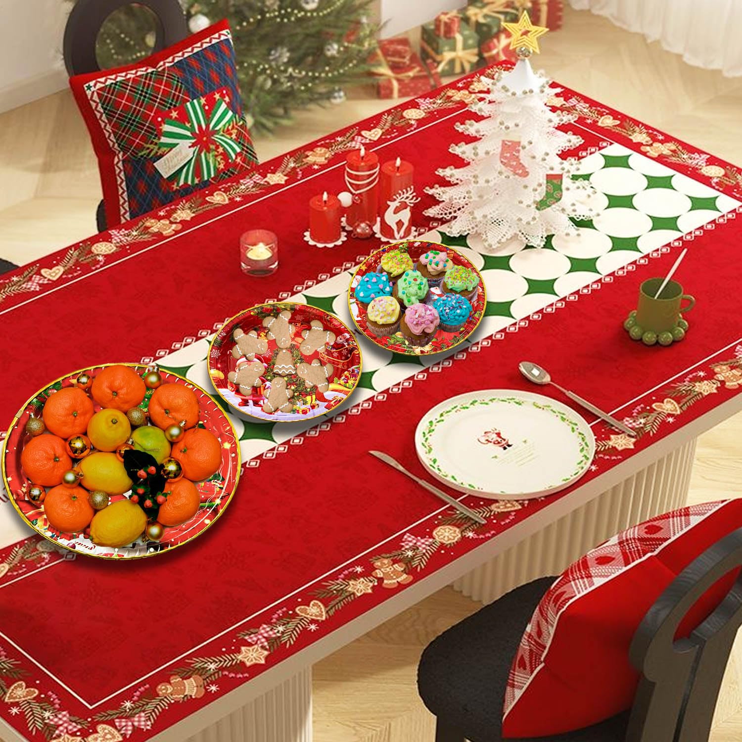 Kerst Rudolph Borden - Kerst Servies voor de hele familie - Gezellige