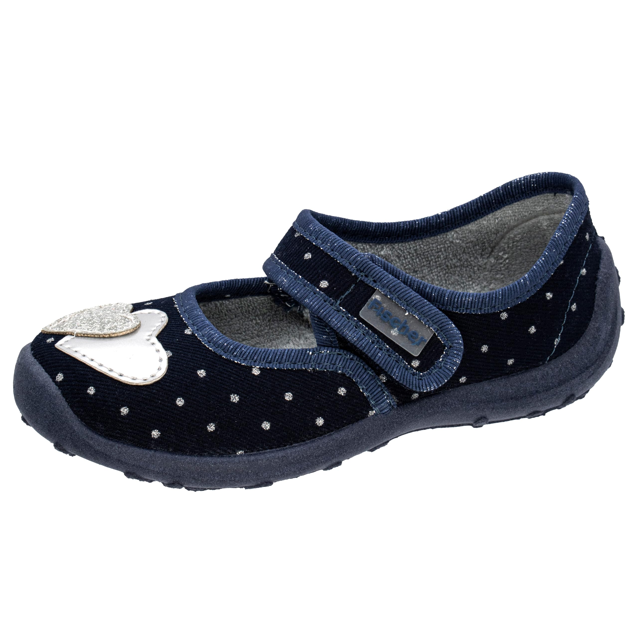 Fischer Girls Boogy Slippers, navy, 11.5 UK Child