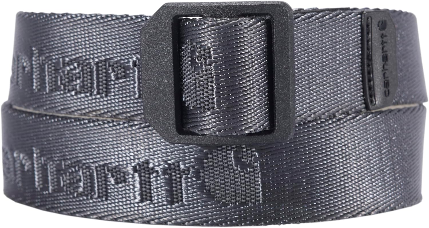 Carhartt Casual Rugged Belts for Youth, Available in Multiple Styles, Colors & Sizes Belt
