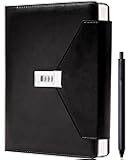 CAGIE Journal with Lock, Gifts for Women Men Retired Colleagues to Record Life, Travel Plans, 7.5 x 10 Inch 220 Pages Lock Diary with Pen, Gift Box