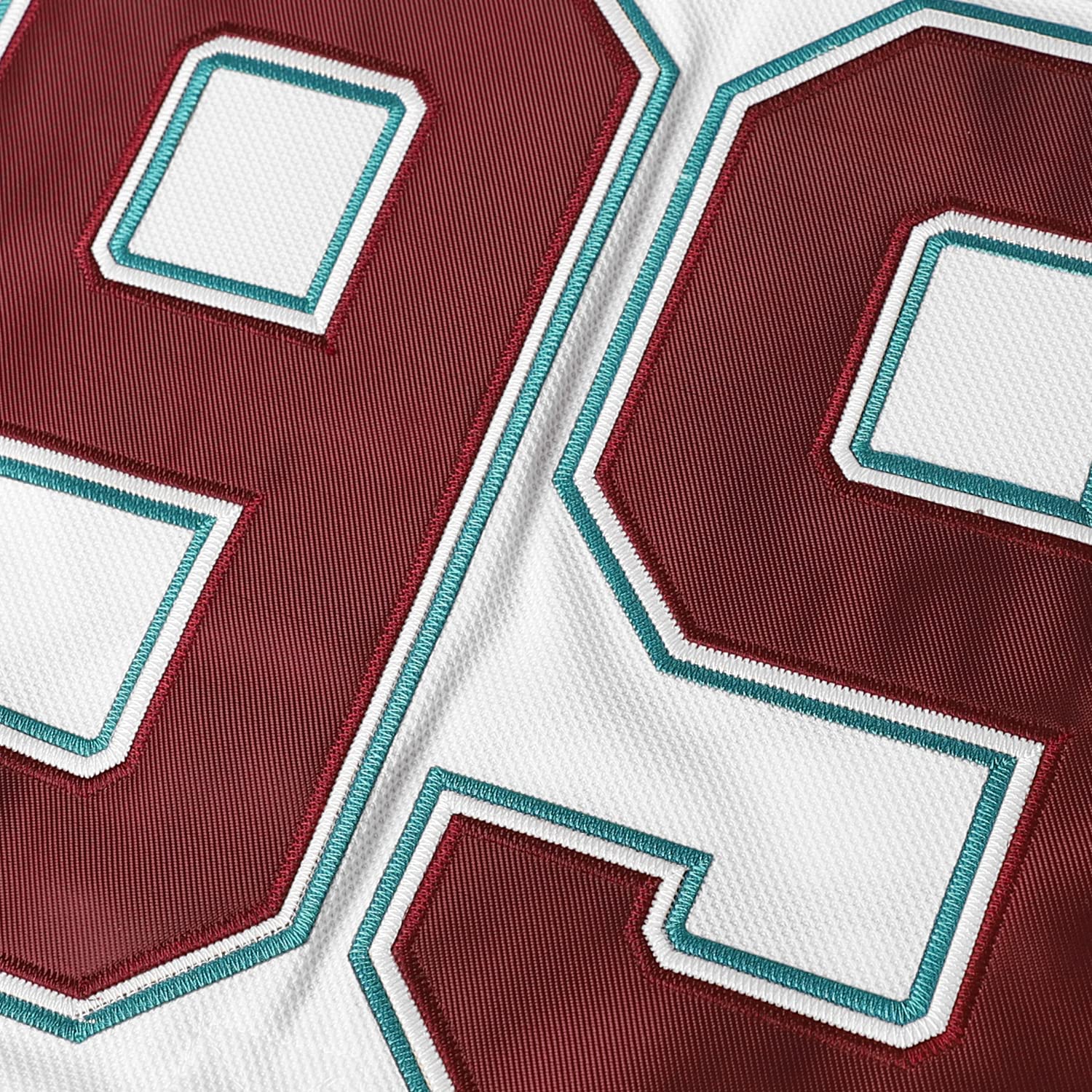 Mighty Ducks 33 Greg Goldberg 96 Charlie Conway 99 Adam Banks camisetas de hockey sobre hielo cosidas para hombre, 99 Blanco, Large