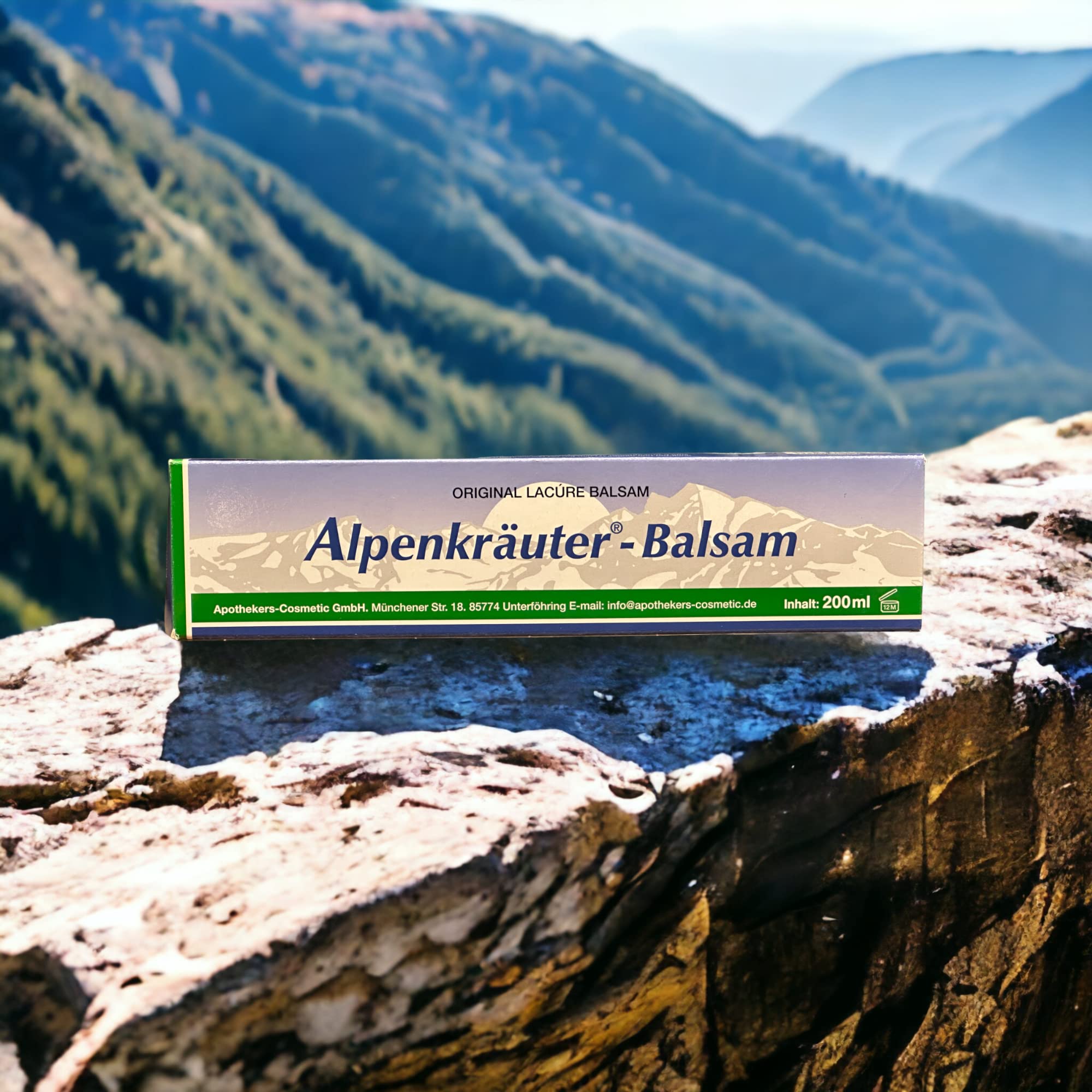 Original Alpenkräuter Lloyd Lacure Welness Sport Massage mit Kräuter, Schmerzlindernde, Entzündungshemmende (Alpenkräuter Balsam, 1600 ml)