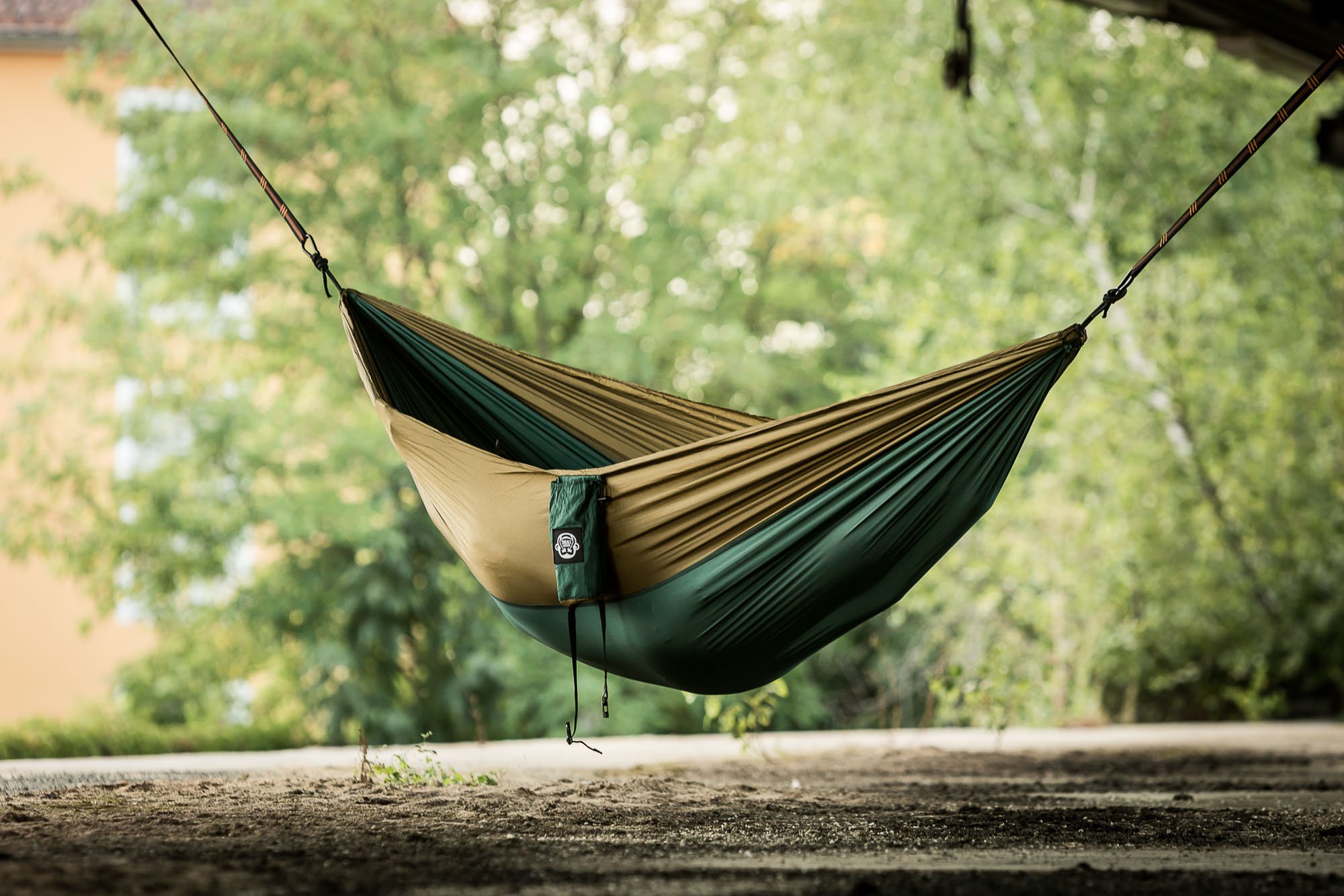 hamaca da giardino 275x140CM I amaca completo set I 2x moschetto, 2x Cinghie I per camping, viaggio, spiaggia, foresta