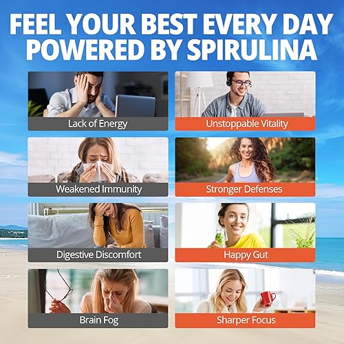 Miniatura 9 de Gomitas orgánicas de Spirulina Chlorella, súper verduras y superalimentos, excelente fuente de proteína vegana, clorofila, complejo B, minerales