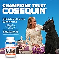 Vista 2 de Nutramax Laboratories Cosequin Suplemento de salud articular de máxima fuerza para perros, con glucosamina, condroitina y MSM, paquete de 2, 264