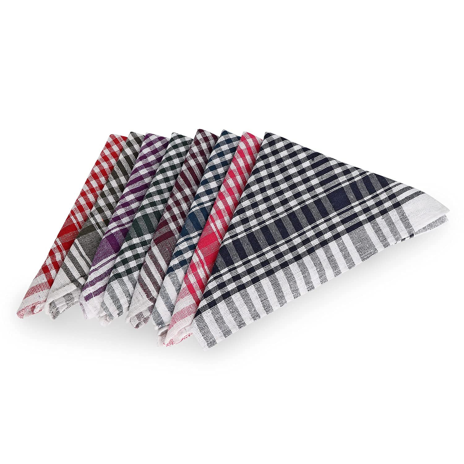 QUALCOSA KITCHEN Duster Wet Dry Cotton Cleaning Cloth/Mop 17 x 25 inch Big Size Napkins (Pack of 24 Pcs) (B09HR7K14R) Amazon Price History, Amazon Price Tracker