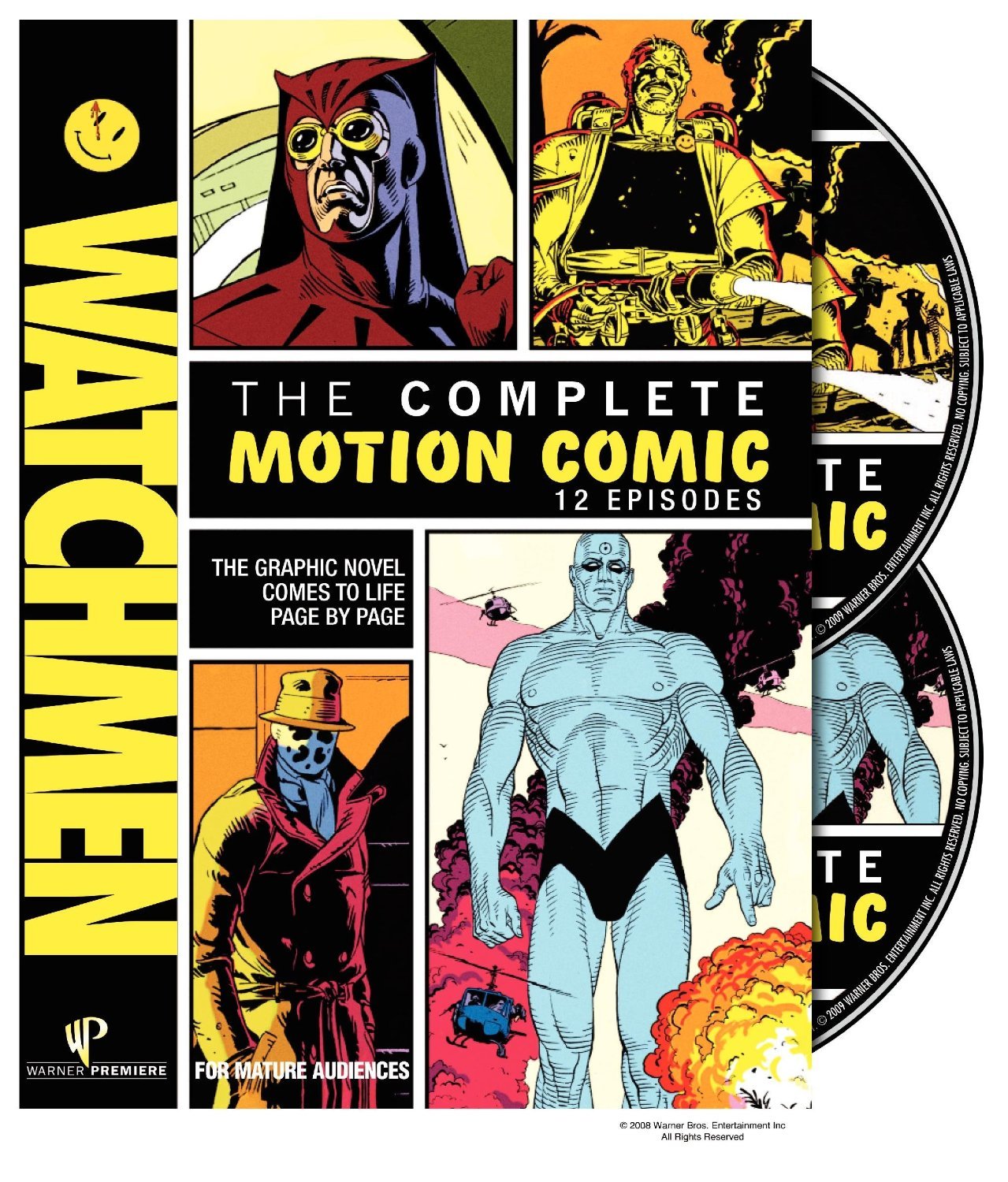 Amazon.co.jp: WATCHMEN-MOTION COMICS : DVD