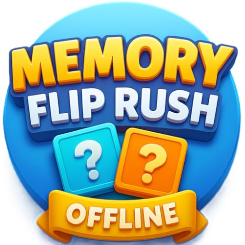 Memory Flip Rush - Offline - No Wi-Fi - MDBTDJ - Game - App - Casual Hyper
