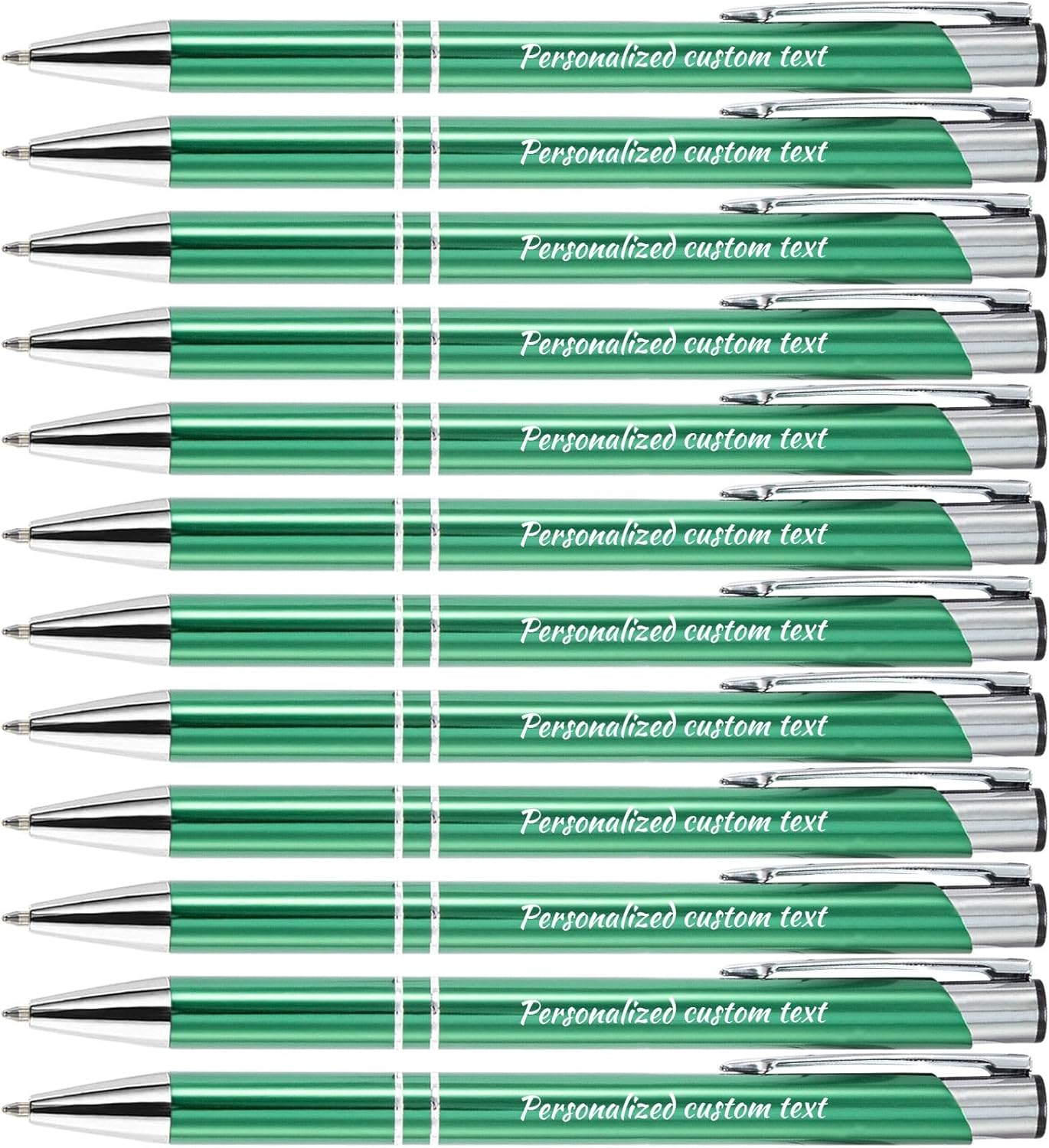 Personalized ballpoint pen with name or greeting, customized pen, 0.5mm black ink, suitable for men women office school business promotion wedding ballpoint pen gift