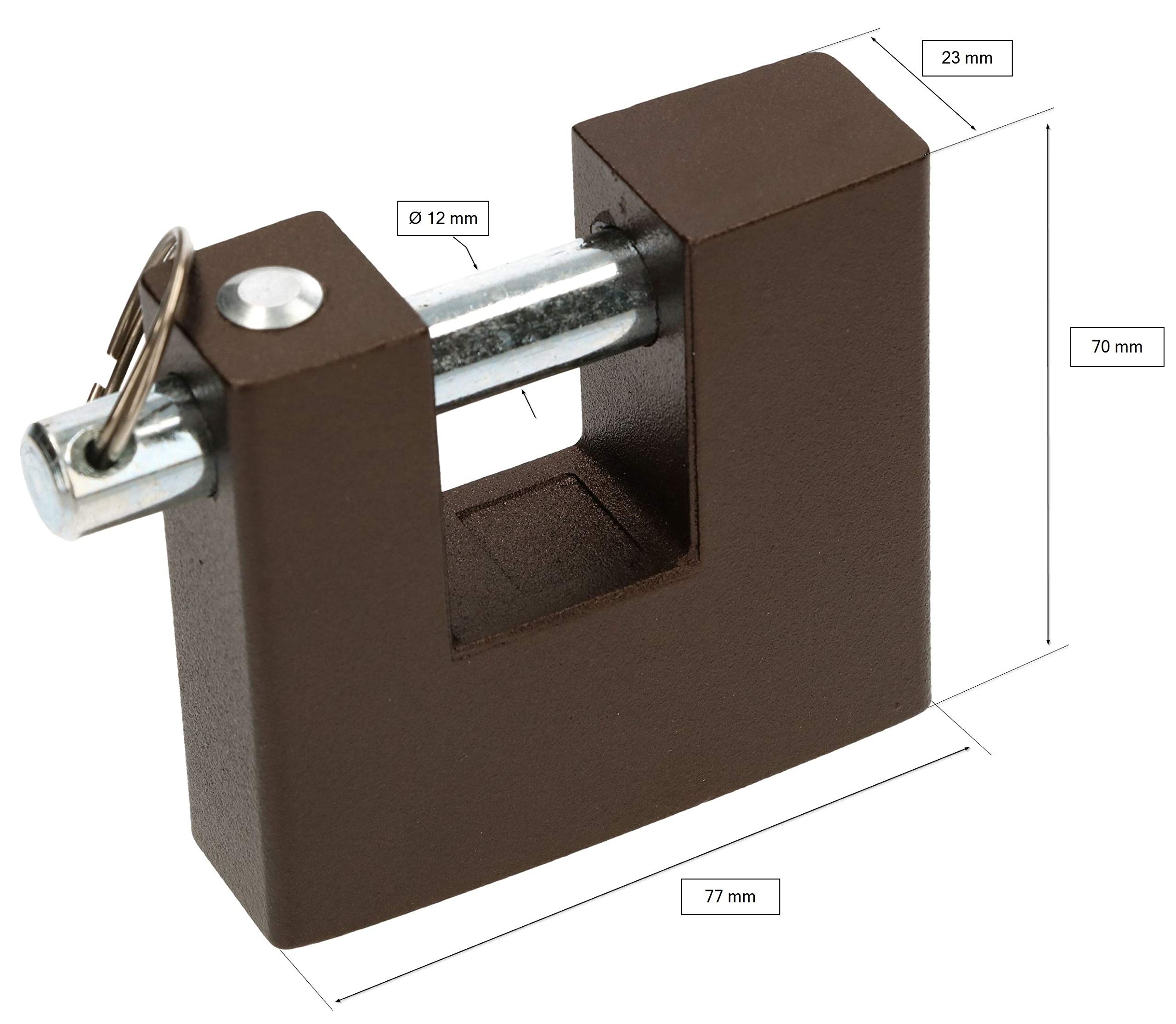 Serratura A Trappola Per Porte KOTARBAU - Chiusura Di Sicurezza Con Lucchetto 40 Mm - Foto 14