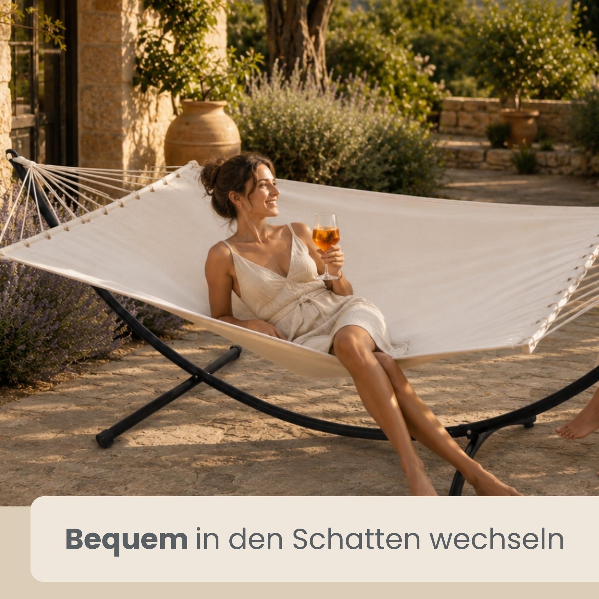 hängematte mit gestell 300 kg AMANKA 200x120 cm XXL bis 120 - Doppel Hängematte Outdoor Set mit cm Hängemattenständer Übernachten | In der Year_2017_Make_Buick_Model_Encore_Engine_1.4L Gas Wähle Deine Farbe:Electric Blue